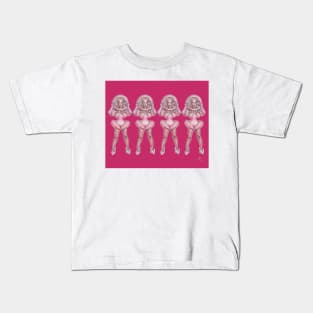 Violet Chachki (pink) Kids T-Shirt